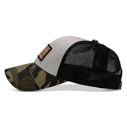 Lord Watch Over Me As I Stack Bodies Tan Patch Snapback Hat