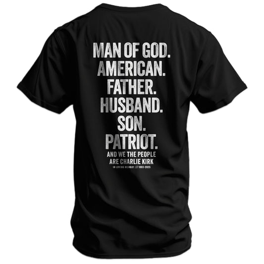 We the People, Are Charlie Kirk Men's T-Shirt (+PROFITS DONATED)
