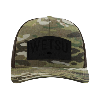Wetsu Badge Leather Patch Tactical Snapback