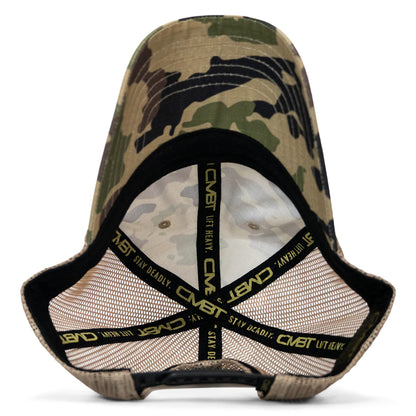 Ripstop Low Pro No Patch Mesh Snapback Hat