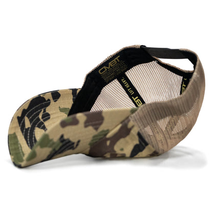 Ripstop Low Pro No Patch Mesh Snapback Hat