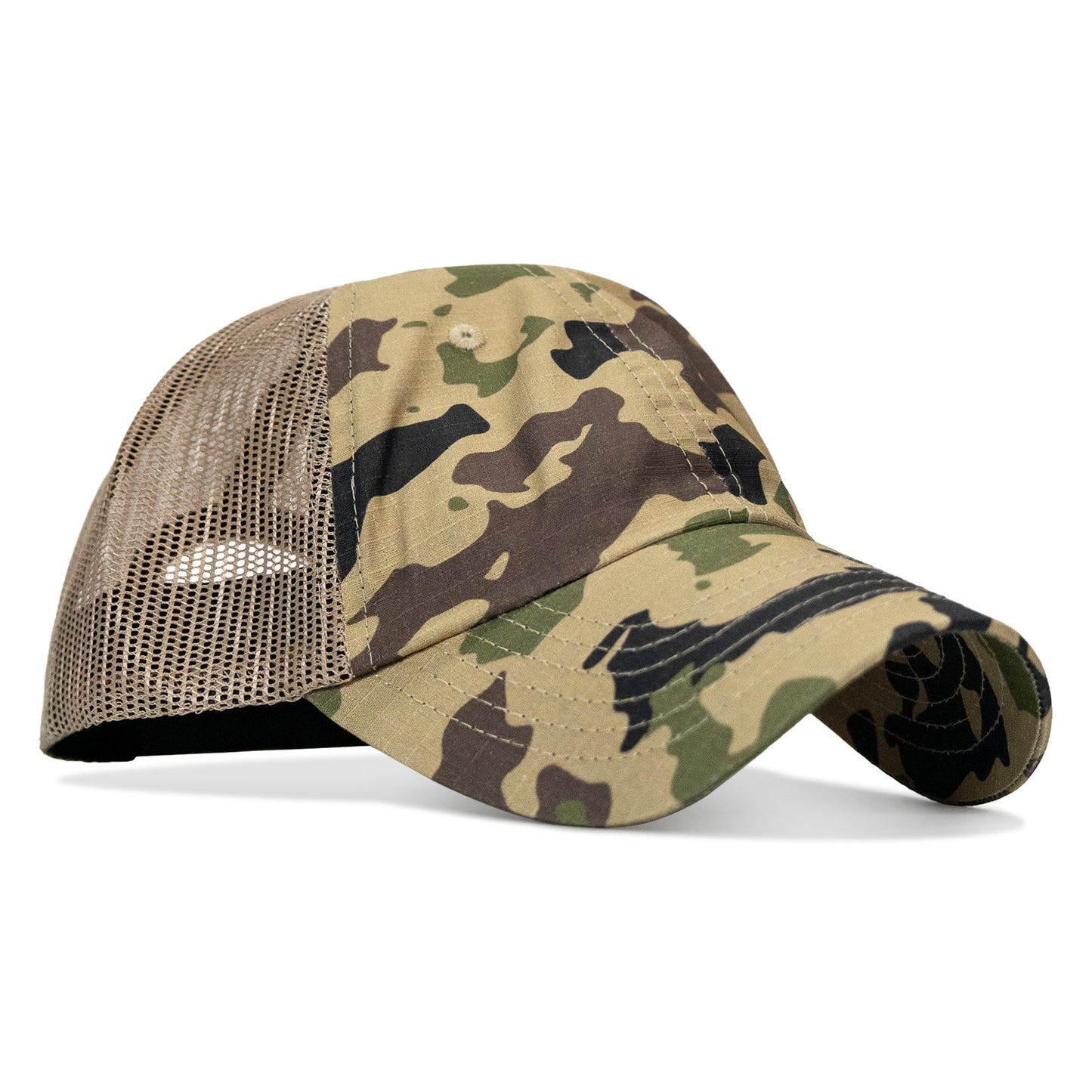Ripstop Low Pro No Patch Mesh Snapback Hat