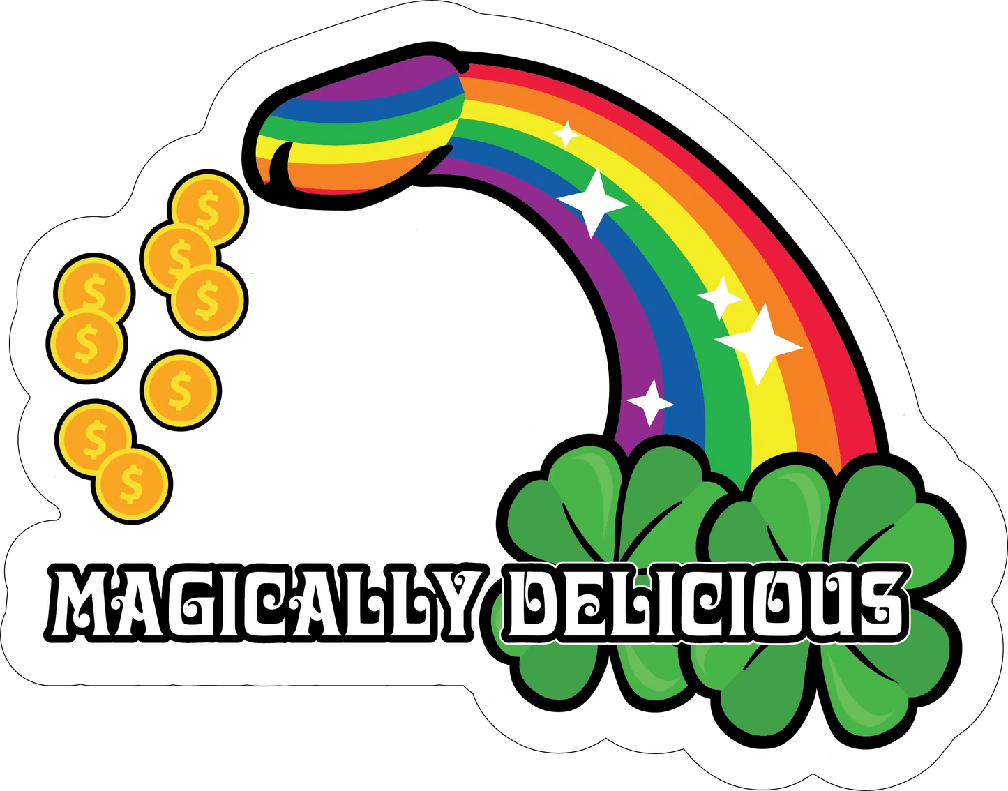 Magically Delicious - 4in Sticker