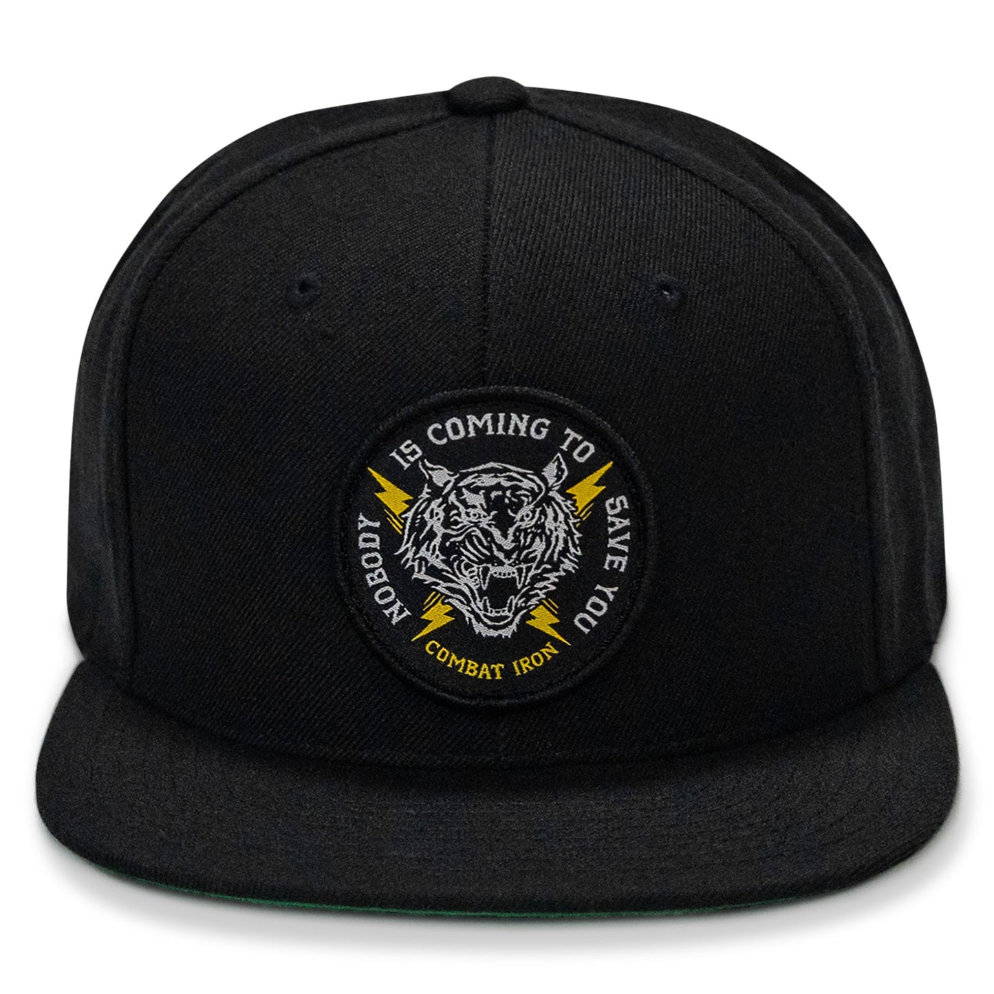 Nobody Is Coming To Save You FlatBill SnapBack Hat