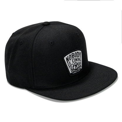 Nobody Is Coming To Save You Patch Flatbill Snapback Hat