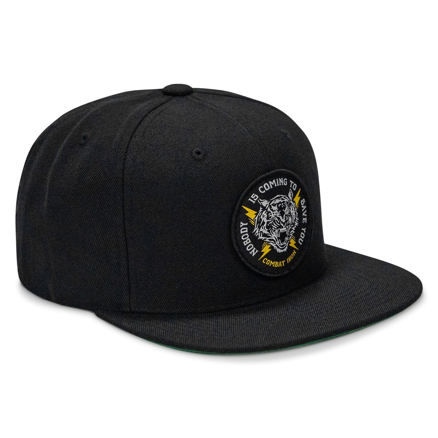 Nobody Is Coming To Save You FlatBill SnapBack Hat