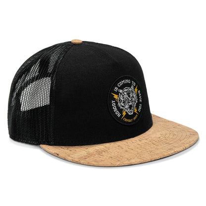 Nobody Is Coming To Save You FlatBill SnapBack Hat