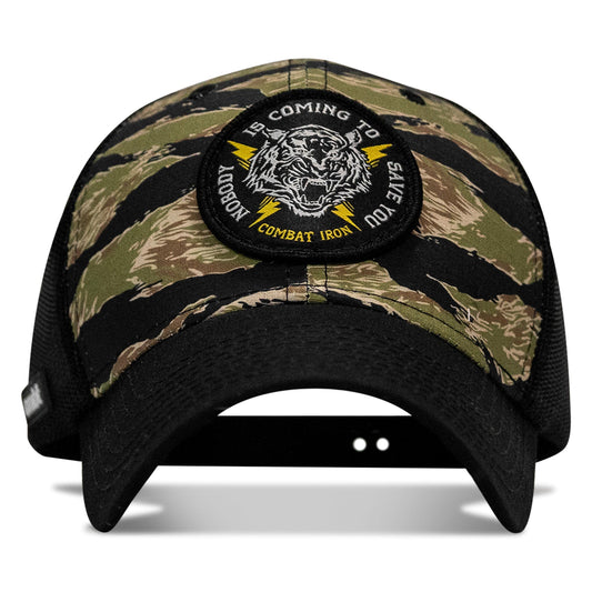 Nobody Is Coming To Save You Patch Original Ripstop Snapback Hat