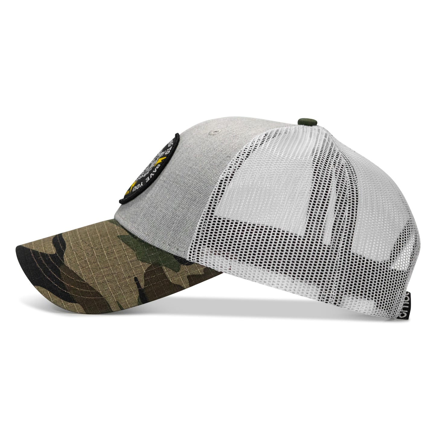 Nobody Is Coming To Save You Patch Original Ripstop Snapback Hat