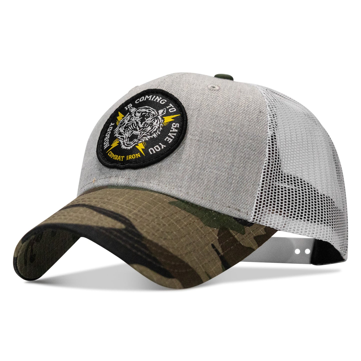Nobody Is Coming To Save You Patch Original Ripstop Snapback Hat