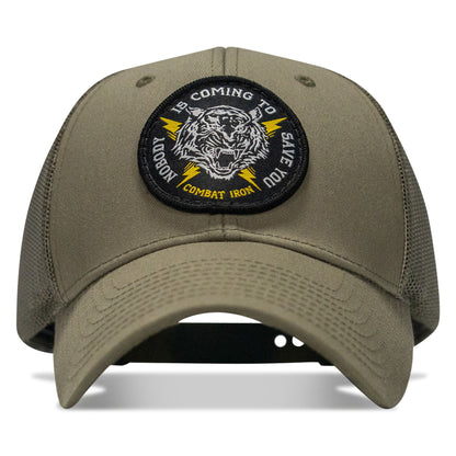 Nobody Is Coming To Save You Patch Snapback Hat