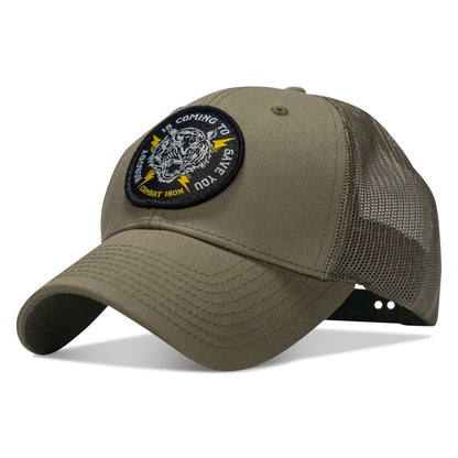 Nobody Is Coming To Save You Patch Snapback Hat