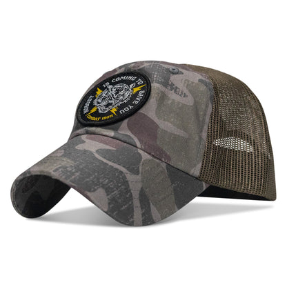 Nobody is Coming To Save You Patch Ripstop Hat