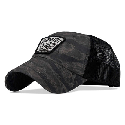 Nobody Is Coming To Save You Skull Patch RipStop Low Pro Operator Hat