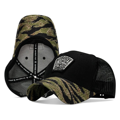Nobody Is Coming To Save You Skull Patch Original Ripstop Snapback Hat