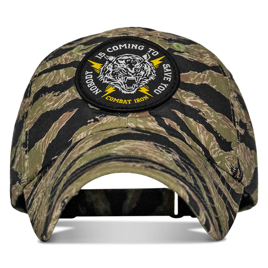 Ripstop Nobody Is Coming To Save You Patch Low Profile Hat