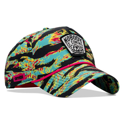 Nobody Is Coming To Save You Skull Patch Waterproof Weekender Snapback