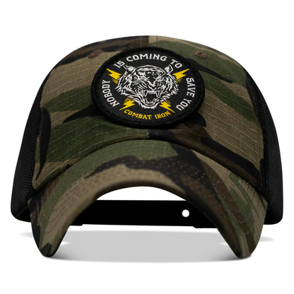 Nobody is Coming To Save You Patch Ripstop Hat