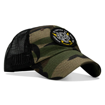 Nobody is Coming To Save You Patch Ripstop Hat