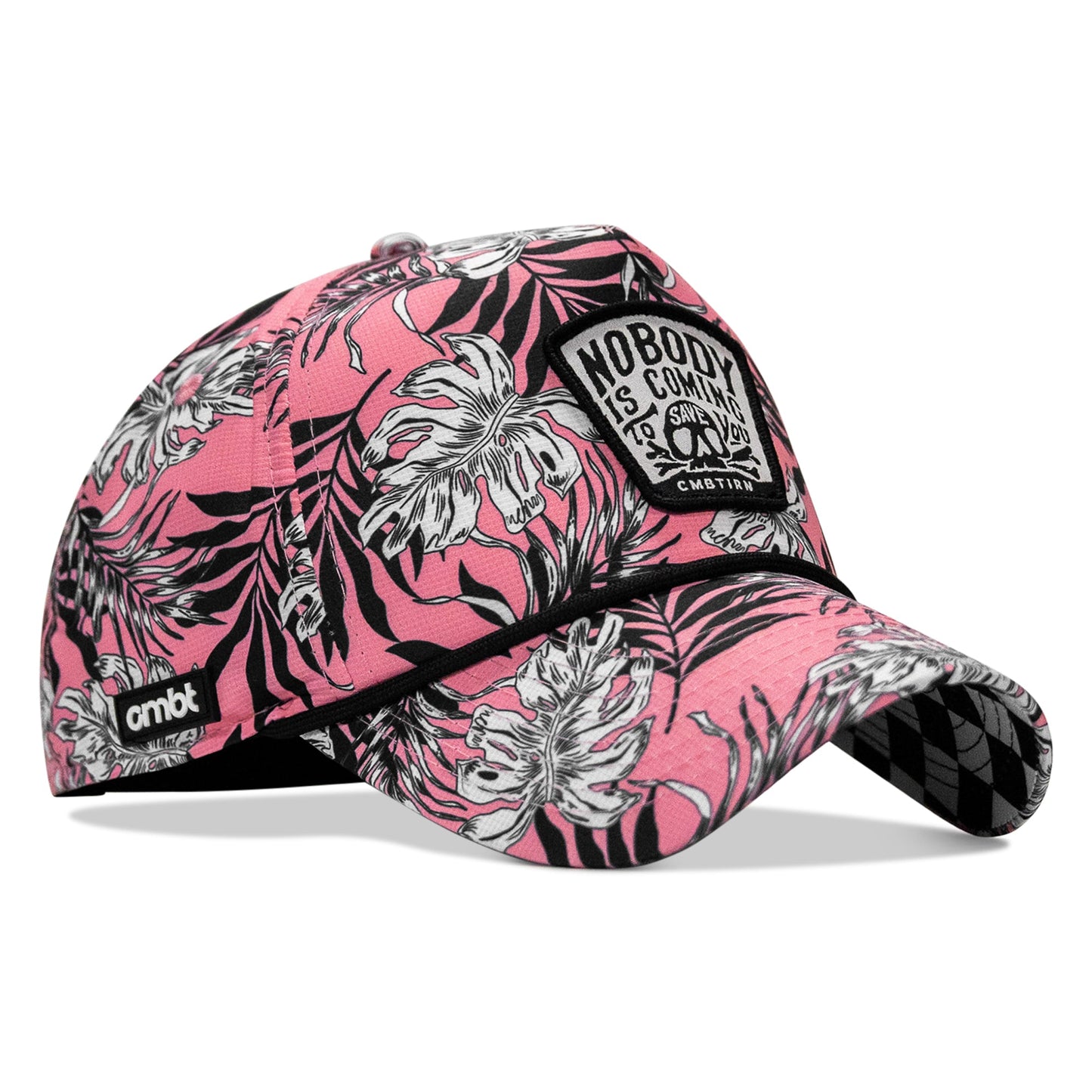 Nobody Is Coming To Save You Skull Patch Waterproof Weekender Snapback