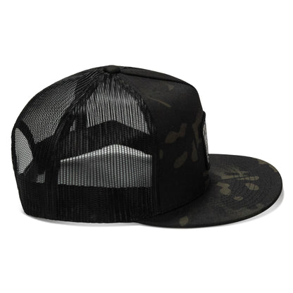 Nobody Is Coming To Save You Patch Flatbill Snapback Hat