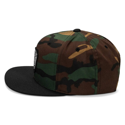 Nobody Is Coming To Save You Patch Flatbill Snapback Hat