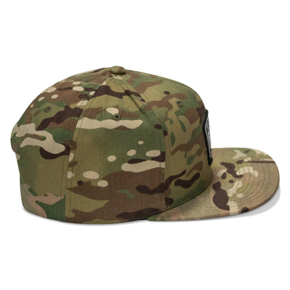 Nobody Is Coming To Save You Patch Flatbill Snapback Hat