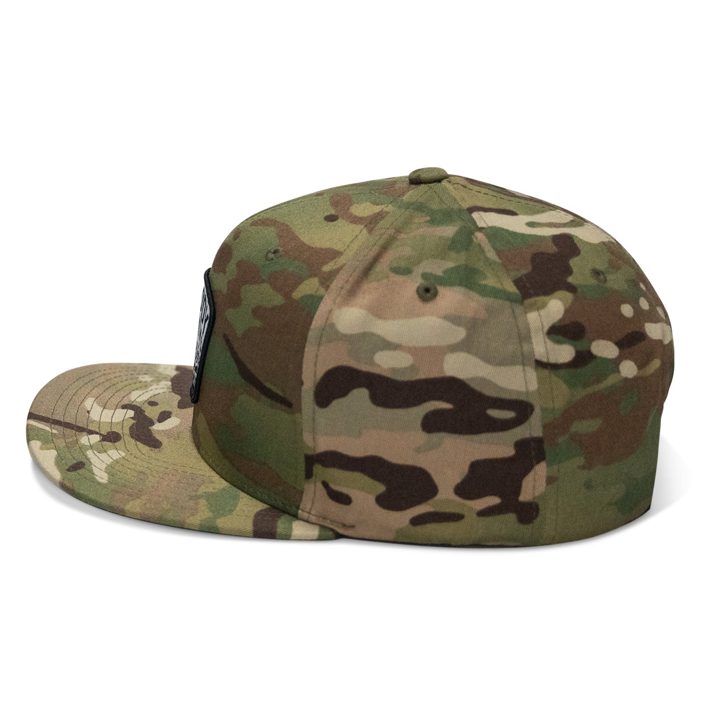 Nobody Is Coming To Save You Patch Flatbill Snapback Hat