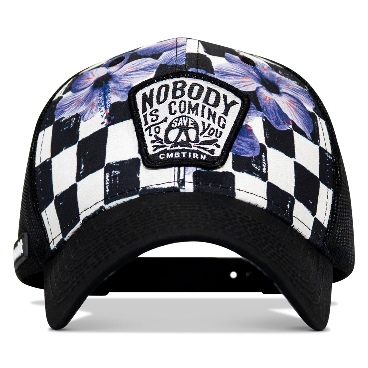 Nobody Is Coming To Save You Skull Patch Original Ripstop Snapback Hat