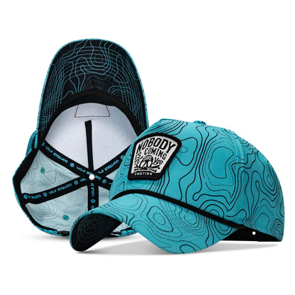 Nobody Is Coming To Save You Skull Patch Waterproof Weekender Snapback