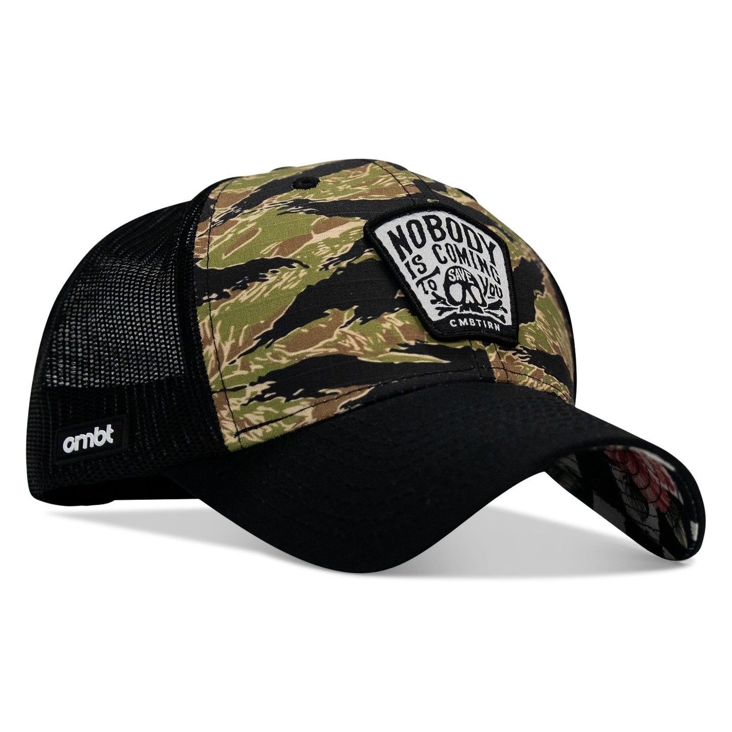Nobody Is Coming To Save You Skull Patch Original Ripstop Snapback Hat