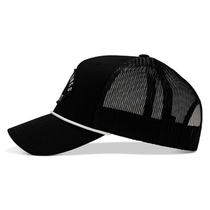 Nobody Owes You Shit Skull Arched Patch Rope Snapback