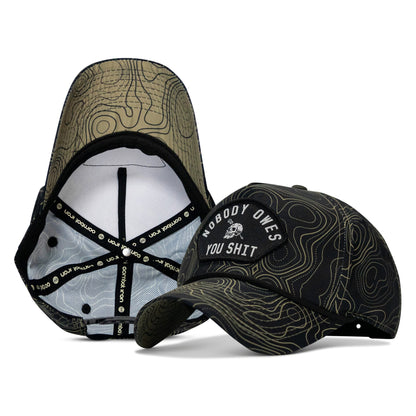 Nobody Owes You Shit Arched Patch Waterproof Weekender Snapback