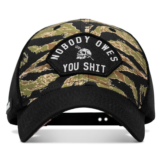 Nobody Owes You Shit Patch Original Ripstop Snapback Hat