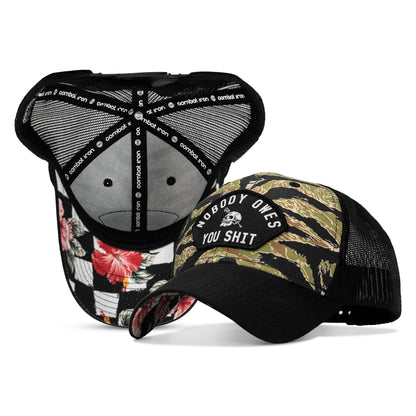 Nobody Owes You Shit Patch Original Ripstop Snapback Hat