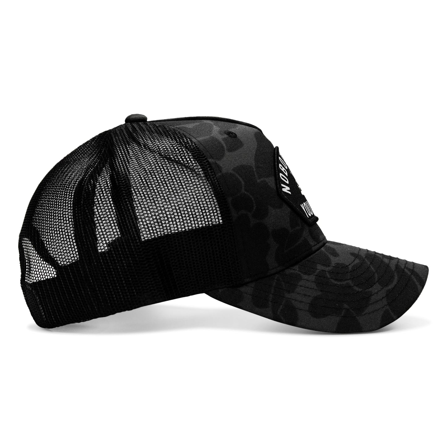 Nobody Owes You Shit Arched Skull Patch Snapback