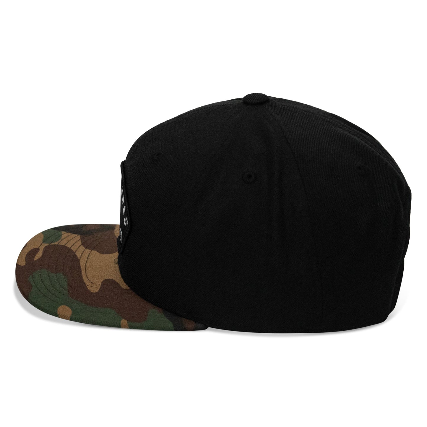 Nobody Owes Your Shit Arched Patch Flatbill SnapBack Hat