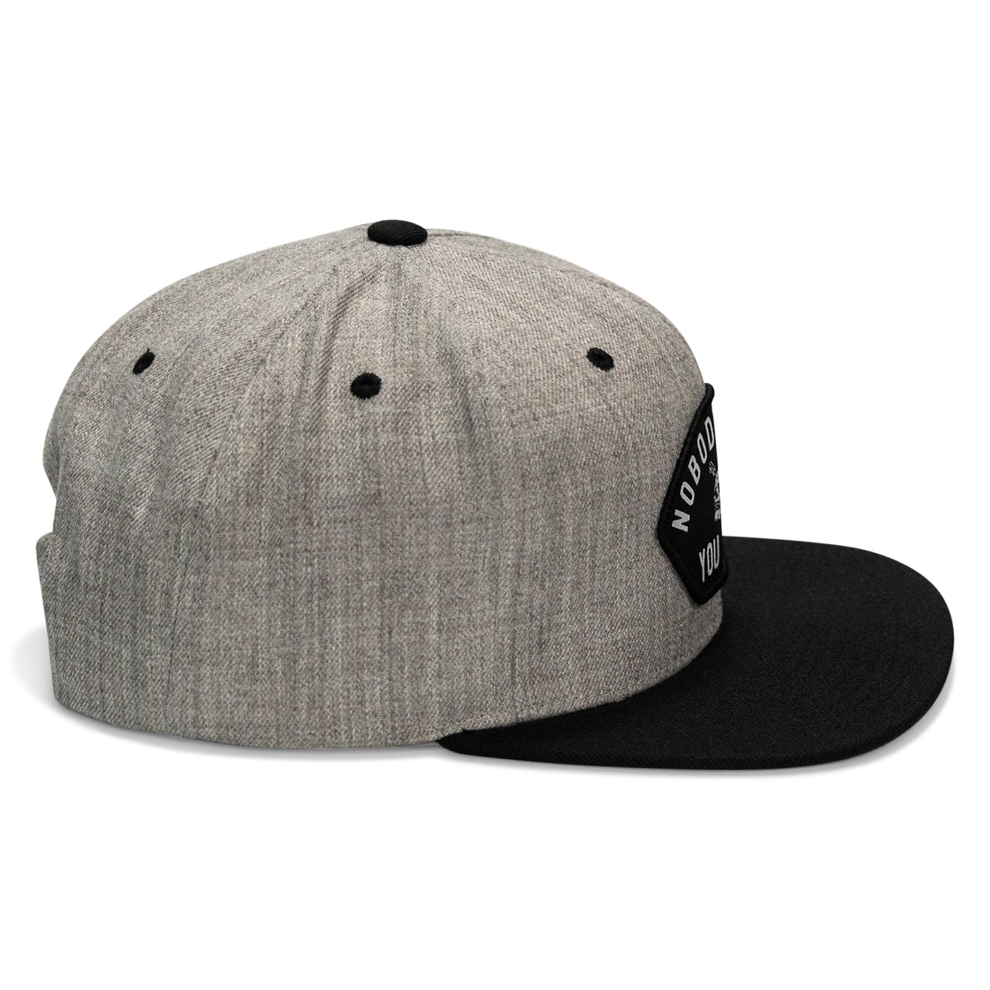 Nobody Owes Your Shit Arched Patch Flatbill SnapBack Hat