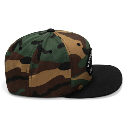 Nobody Owes Your Shit Arched Patch Flatbill SnapBack Hat