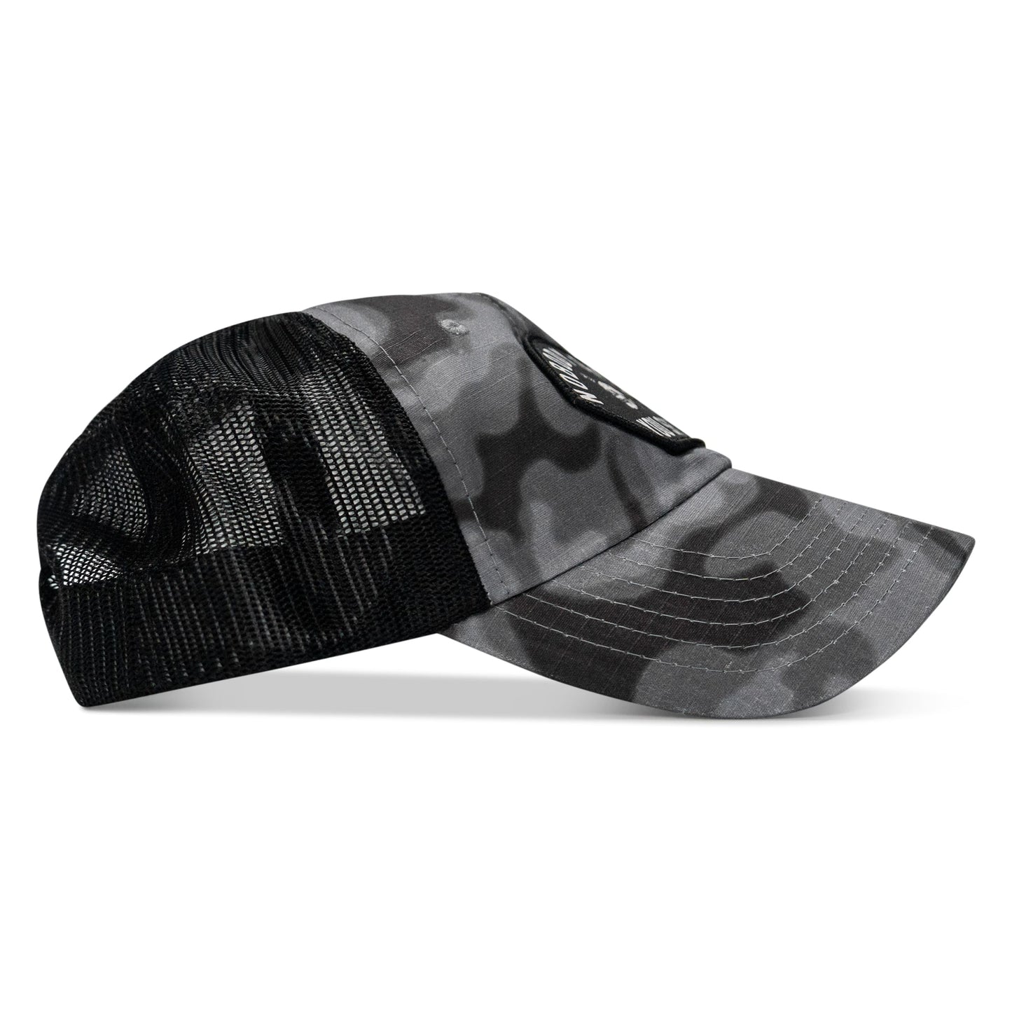 Nobody Owes You Shit Arched Patch Tactical Ripstop Mesh Snapback Hat
