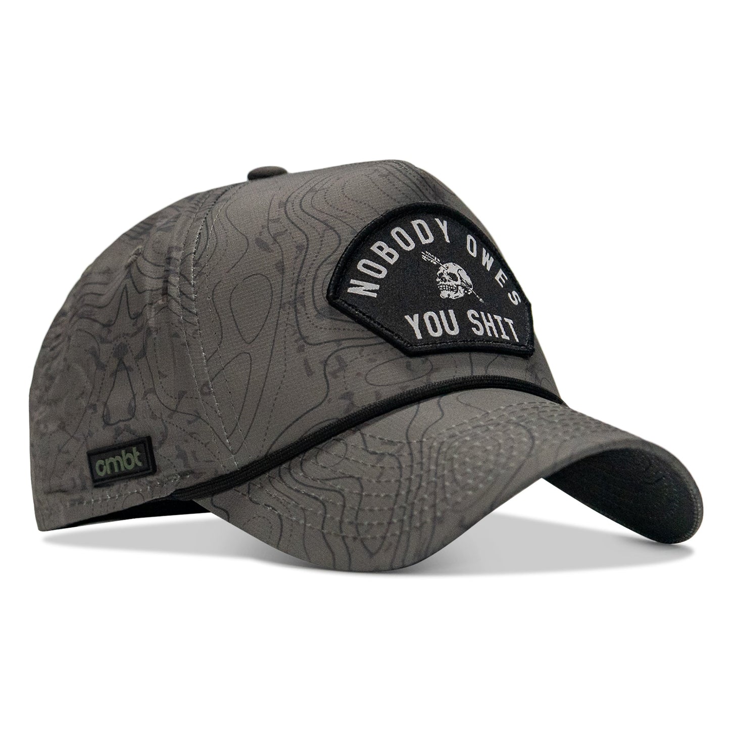 Nobody Owes You Shit Arched Patch Waterproof Weekender Snapback