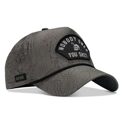 Nobody Owes You Shit Arched Patch Waterproof Weekender Snapback