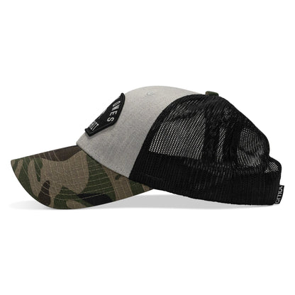 Nobody Owes You Shit Arched Skull Patch Snapback