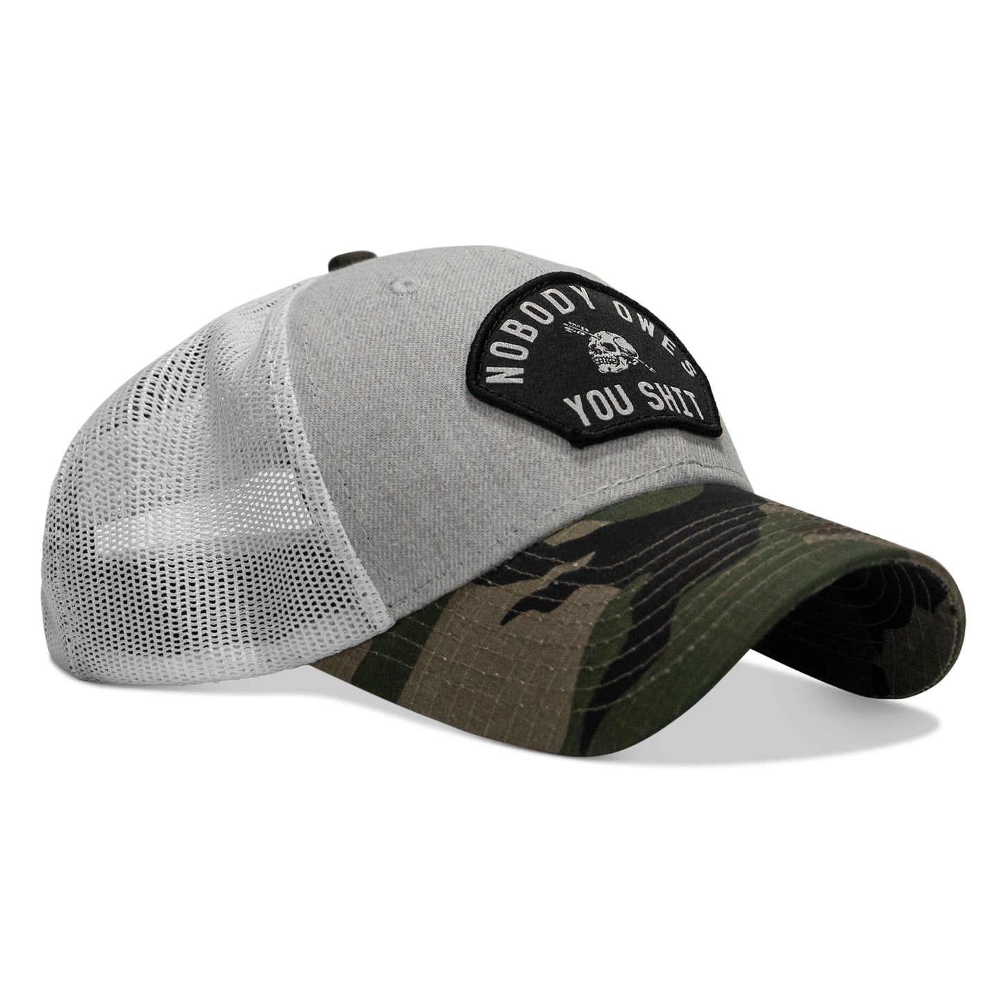 Nobody Owes You Shit Patch Original Ripstop Snapback Hat