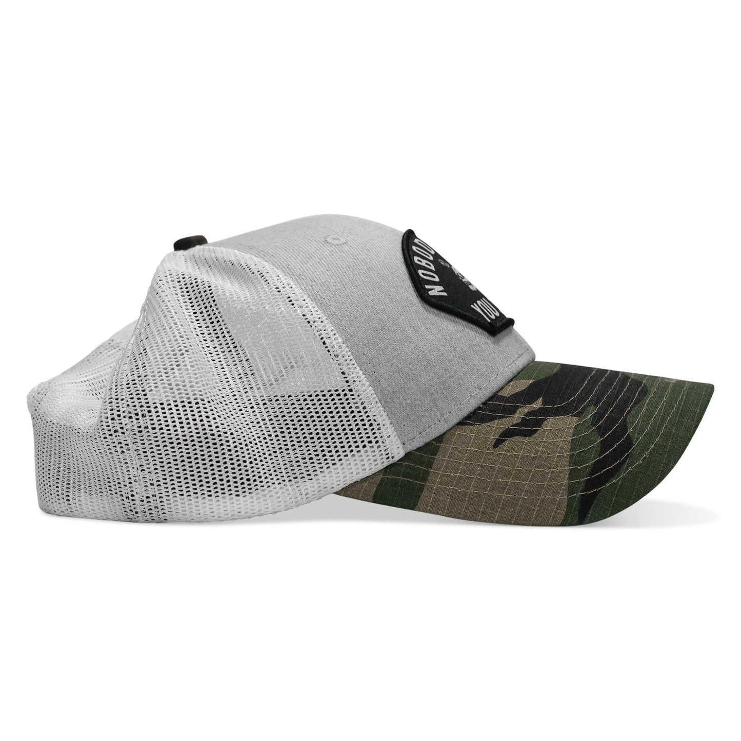 Nobody Owes You Shit Arched Skull Patch Snapback