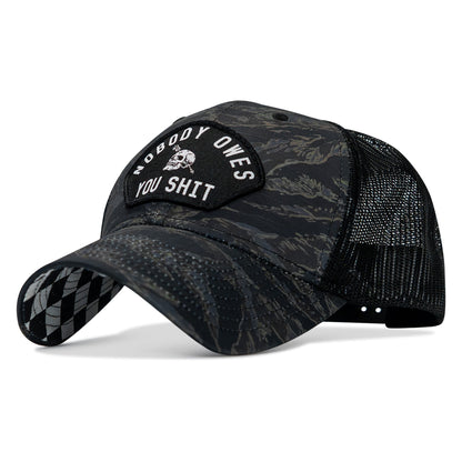 Nobody Owes You Shit Patch Original Ripstop Snapback Hat