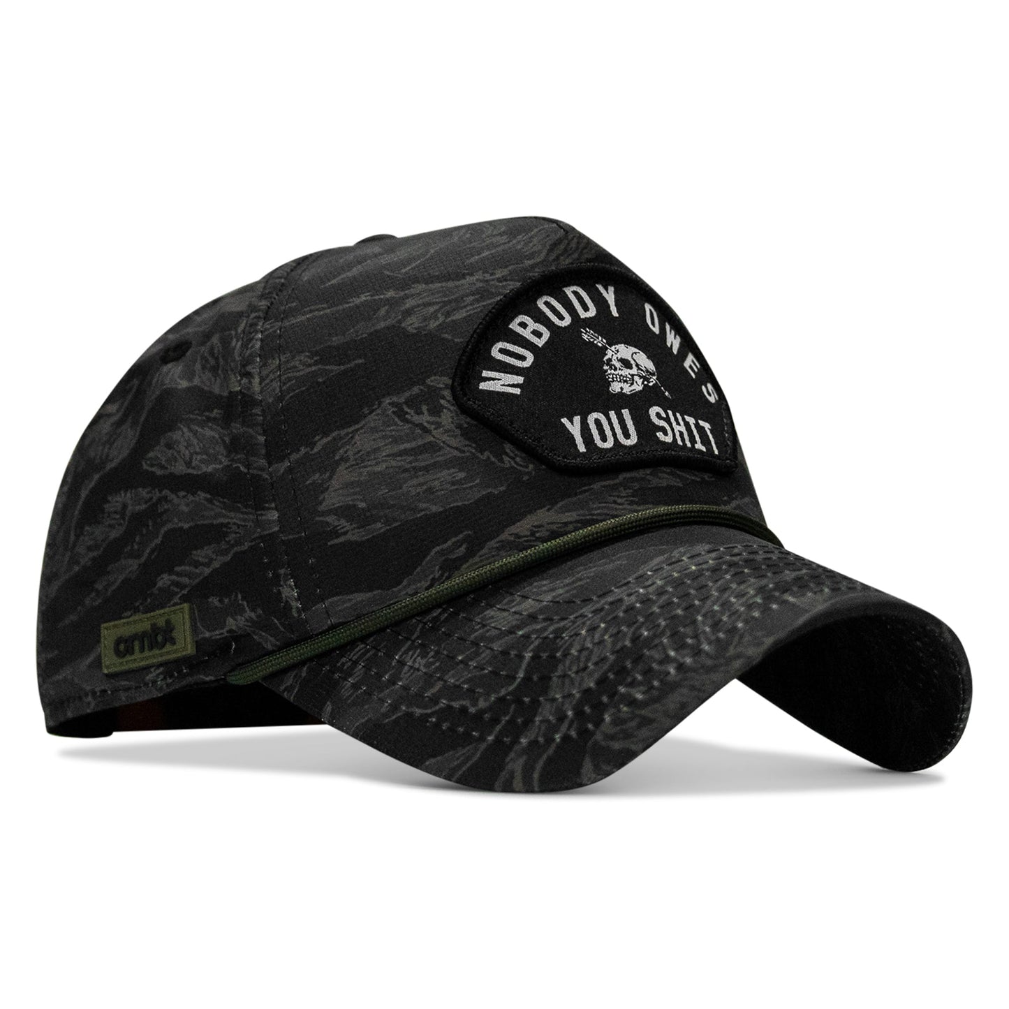 Nobody Owes You Shit Arched Patch Waterproof Weekender Snapback