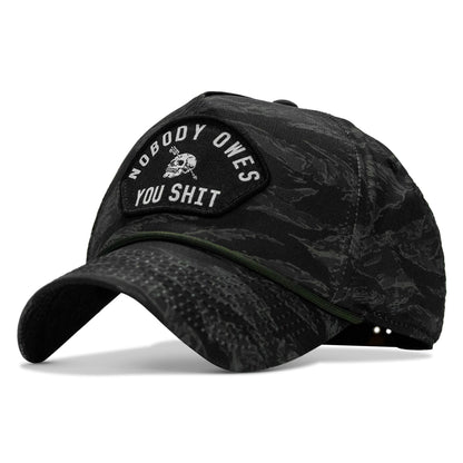 Nobody Owes You Shit Arched Patch Waterproof Weekender Snapback