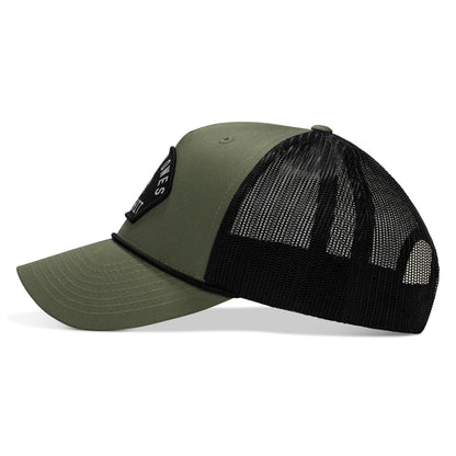 Nobody Owes You Shit Skull Arched Patch Rope Snapback