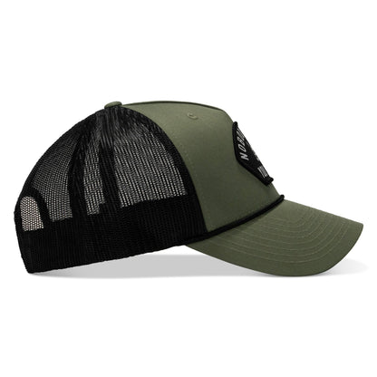 Nobody Owes You Shit Skull Arched Patch Rope Snapback